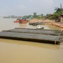 Army floating bridge