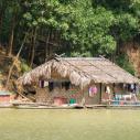 Thung Nai floating house