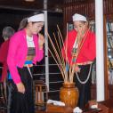 Muong rice wine tasting