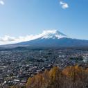 Fuji Yama viewed from Zekkei Park