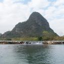 Yulong river dam