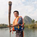 Yulong river raftman