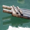Bamboo raft