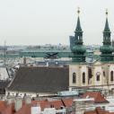 La Jesuitenkirche vue de Stefansdom