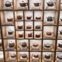 Clay teapots collection