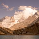 Milk Lake (4300m) and Chanadorje (5958m)