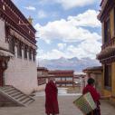 Behind Litang Monastery