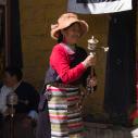 Litang - Tibetan prayer