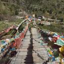 Tibetan prayer flags