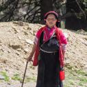 Tibetan sheperd woman