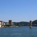 Vienne - passerelles sur la Rhône