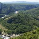 Ardèche - le méandre du pont d'Arc