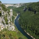 Ardèche - La cathédrale dans les gorges
