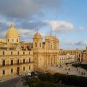 Noto - Piazza Municipio and Duomo
