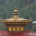 Punakha dzong from watchtower
