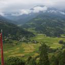 View from Khamsum Yulley Namgyai temple