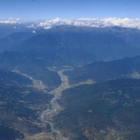 Punakha skyline