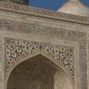 Marble works and verses from Quran, Taj Mahal
