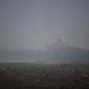 Taj Mahal, view from Agra Fort