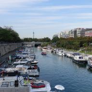 Canal de l'Ourcq et la Bastille