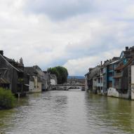 Ornans - grand pont sur la Loue