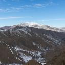 Toubkal summit from Tichka pass