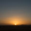 Sunset at Merzouga dune