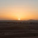 Sunset at Merzouga dune