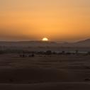 Sunset at Merzouga dune