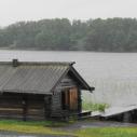 Kizhi - Black banya bathhouse