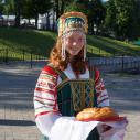 Uglich - Welcoming bread girl