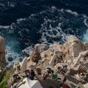 Dubrovnik - le café des remparts