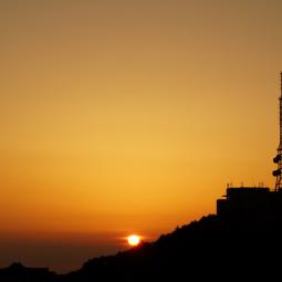 Sunrise from Grand peak