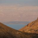 Dead sea and Israël from Wadi Mujib
