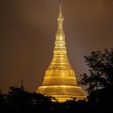 Shwedagon pagoda by night