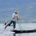 Fisherman on Inle lake