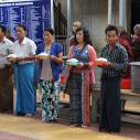 Mahagandayon Monastery - Food offering guests