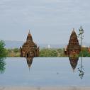 Pool at Aureum palace (Ananda in the distance)