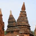 Ruined stupas near Htilominlo