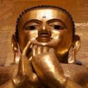 20m high Buddha at Ananda (serious from close up)