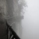 Tianmen - chemin Guigu (800m de vide dessous)