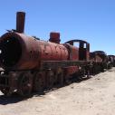 Uyuni train cemetery