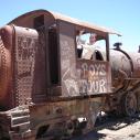 Uyuni train cemetery