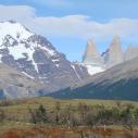 Torres del Paine from Rio Payne