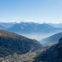 Panorame de Gemmi (Dom, Weisshorn, Dent Blanche)