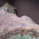 Machu Picchu museum model