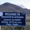 La Raya Pass (4319m)