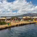 Uros floating island