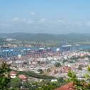 Cargo area of Panama Canal