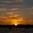 Locmariaquer - coucher de soleil
